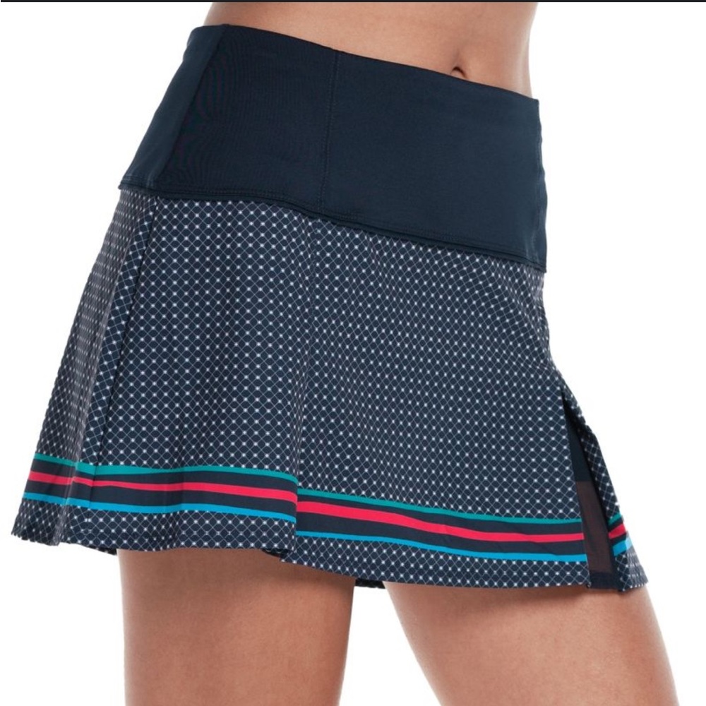 Skort Lucky In Love Keepin It Rio Long Coast Rider Pleated Tennis